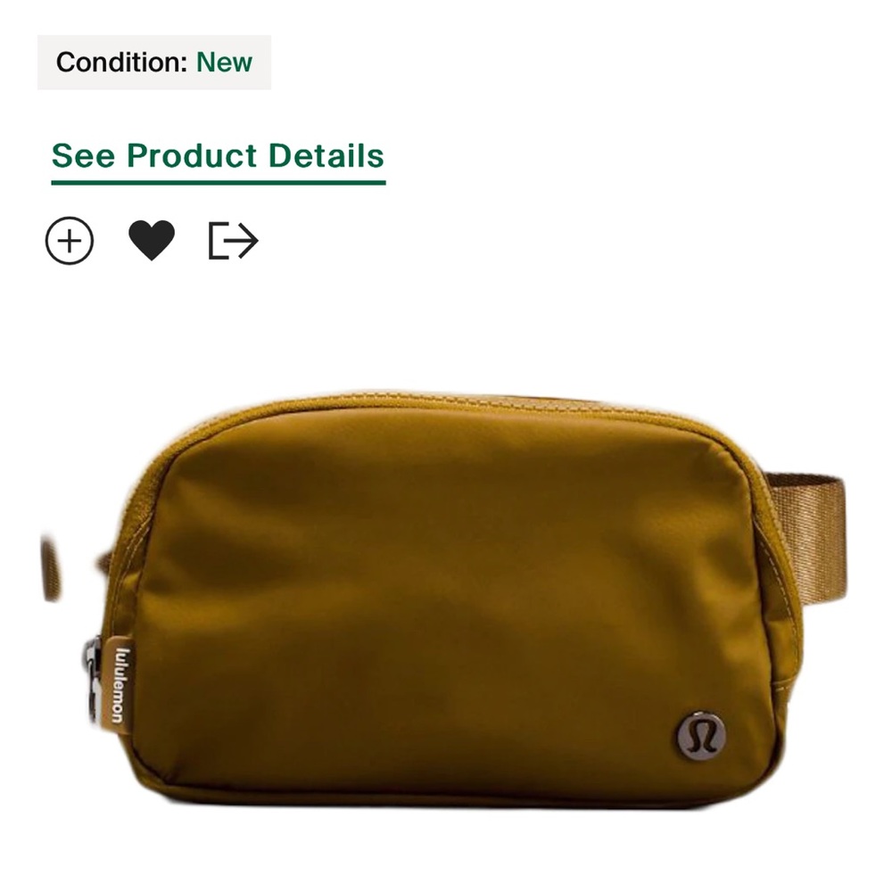 BRAND NEW Lululemon Belt Bag in Burnt Caramel